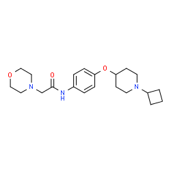 ChemSpider 2D Image | Suvn-G3031 | C21H31N3O3