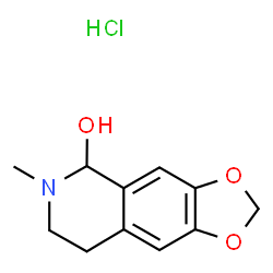 ChemSpider 2D Image | Hydrastinine hydrochloride | C11H14ClNO3