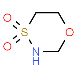 ChemSpider 2D Image | 1,4,3-Oxathiazinane 4,4-dioxide | C3H7NO3S