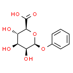 ChemSpider 2D Image | Phenyl beta-D-mannopyranosiduronic acid | C12H14O7