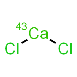 ChemSpider 2D Image | (~43~Ca)Calcium dichloride | 43CaCl2