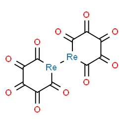 ChemSpider 2D Image | Bis(1,2,3,4,5-pentaoxo-1,5-pentanediyl-kappa~2~C~1~,C~5~)dirhenium(Re-Re) | C10O10Re2