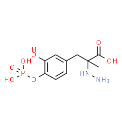 ChemSpider 2D Image | Carbidopa 4'-Monophosphate | C10H15N2O7P