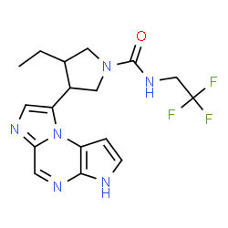 ChemSpider 2D Image | upadacitinib | C17H19F3N6O