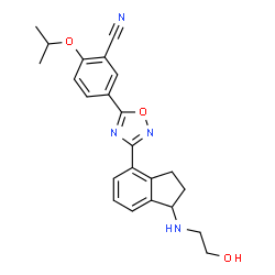 ChemSpider 2D Image | Ozanimod | C23H24N4O3
