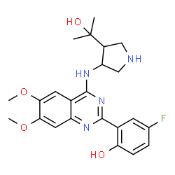 ChemSpider 2D Image | CCT-241533 | C23H27FN4O4