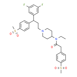 ChemSpider 2D Image | AZD-5672 | C32H38F2N2O5S2