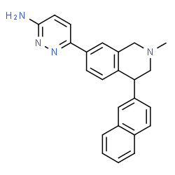 ChemSpider 2D Image | Liafensine | C24H22N4