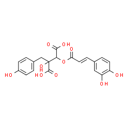 ChemSpider 2D Image | CIMICIFUGIC ACID D | C20H18O10
