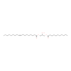 ChemSpider 2D Image | 2-Hydroxy-3-(undecanoyloxy)propyl (9Z)-9-octadecenoate | C32H60O5