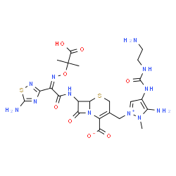 ChemSpider 2D Image | Ceftolozane | C23H30N12O8S2