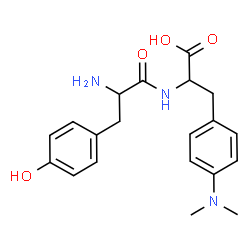 ChemSpider 2D Image | Tyrosyl-4-(dimethylamino)phenylalanine | C20H25N3O4