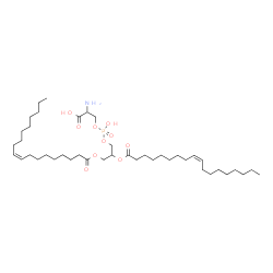 ChemSpider 2D Image | 1,2-Dioleoyl-sn-glycero-3-phospho-L-serine | C42H78NO10P