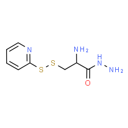 ChemSpider 2D Image | 2-Amino-3-(2-pyridinyldisulfanyl)propanehydrazide (non-preferred name) | C8H12N4OS2