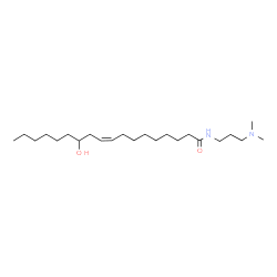 ChemSpider 2D Image | Ricinoleamidopropyl dimethylamine | C23H46N2O2