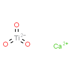 ChemSpider 2D Image | Calcium trioxotitanate(2-) | CaO3Ti