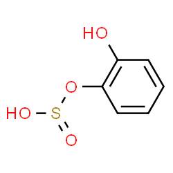 ChemSpider 2D Image | 2-Hydroxyphenyl hydrogen sulfite | C6H6O4S
