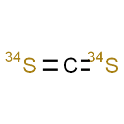 ChemSpider 2D Image | Carbon disulfide-34S2 | C34S2