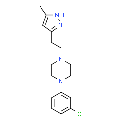 ChemSpider 2D Image | mepiprazole | C16H21ClN4