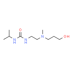 ChemSpider 2D Image | 1-{2-[(3-Hydroxypropyl)(methyl)amino]ethyl}-3-isopropylurea | C10H23N3O2
