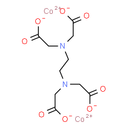 ChemSpider 2D Image | dicobalt edetate | C10H12Co2N2O8
