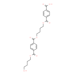 ChemSpider 2D Image | 4-{[4-({4-[(4-Hydroxybutoxy)carbonyl]benzoyl}oxy)butoxy]carbonyl}benzoic acid | C24H26O9