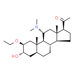 ChemSpider 2D Image | Minaxolone | C25H43NO3