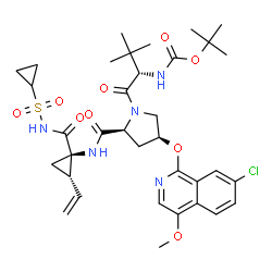 ChemSpider 2D Image | Asunaprevir | C35H46ClN5O9S