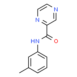 ChemSpider 2D Image | N-(3-Methylphenyl)-2-pyrazinecarboxamide | C12H11N3O