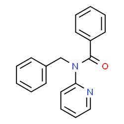 ChemSpider 2D Image | N-Benzyl-N-(2-pyridinyl)benzamide | C19H16N2O