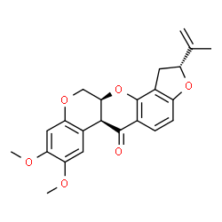 ChemSpider 2D Image | Rotenone | C23H22O6