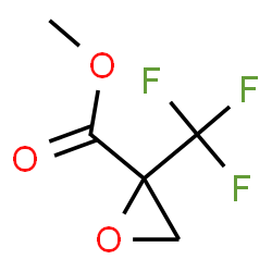ChemSpider 2D Image | Methyl 2-(trifluoromethyl)-2-oxiranecarboxylate | C5H5F3O3