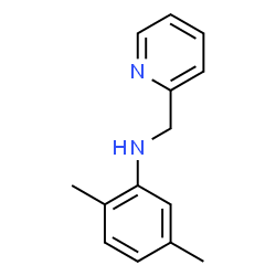 ChemSpider 2D Image | 2,5-Dimethyl-N-(2-pyridinylmethyl)aniline | C14H16N2