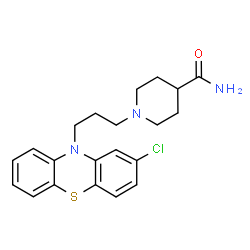 ChemSpider 2D Image | pipamazine | C21H24ClN3OS