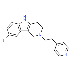 ChemSpider 2D Image | carvotroline | C18H18FN3