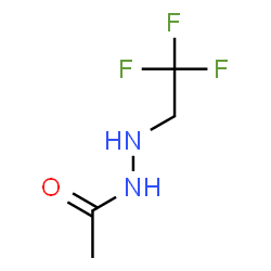 ChemSpider 2D Image | N'-(2,2,2-Trifluoroethyl)acetohydrazide | C4H7F3N2O