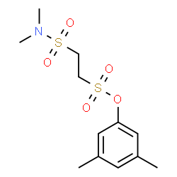ChemSpider 2D Image | 3,5-Dimethylphenyl 2-(dimethylsulfamoyl)ethanesulfonate | C12H19NO5S2