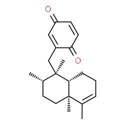 ChemSpider 2D Image | (+)-avarone | C21H28O2