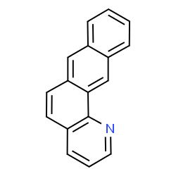 ChemSpider 2D Image | Naphtho[2,3-h]quinoline | C17H11N