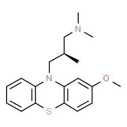 ChemSpider 2D Image | Levomepromazine | C19H24N2OS