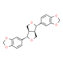 ChemSpider 2D Image | Sesamin | C20H18O6