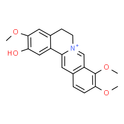 ChemSpider 2D Image | columbamine | C20H20NO4