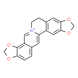 ChemSpider 2D Image | Coptisine | C19H14NO4
