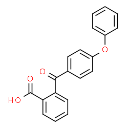 ChemSpider 2D Image | 2-(4-Phenoxybenzoyl)benzoic acid | C20H14O4