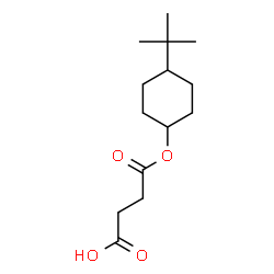 ChemSpider 2D Image | 4-[(4-tert-butylcyclohexyl)oxy]-4-oxobutanoic acid | C14H24O4