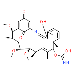 ChemSpider 2D Image | Macbecin | C30H42N2O8