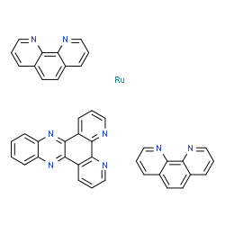 ChemSpider 2D Image | delta-ru(phen)2(dppz) complex | C42H26N8Ru