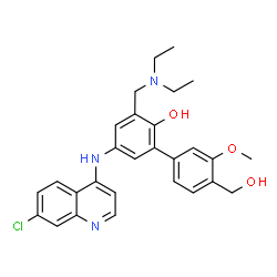 ChemSpider 2D Image | FGI-104 | C28H30ClN3O3