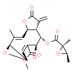 ChemSpider 2D Image | melampodin A | C21H24O9
