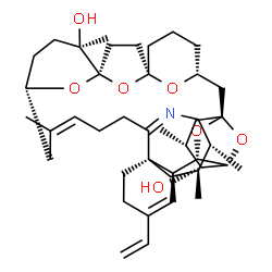 ChemSpider 2D Image | pinnatoxin G | C42H63NO7